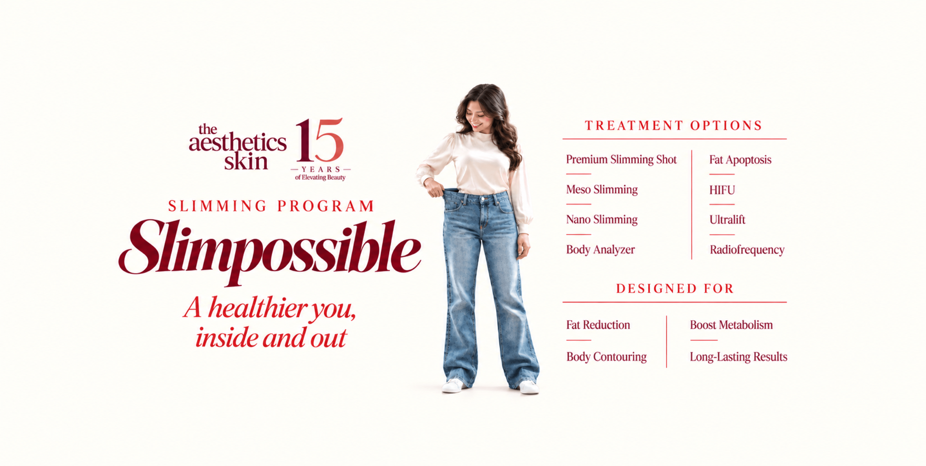 Program slimming Slimpossible dari The Aesthetics Skin